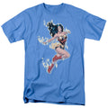 DC Comics - Justice League - Simple Wonder - Adult Unisex T-Shirt - Blue