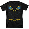 DC Comics - Justice League - Black Lightning - Adult Unisex T-Shirt - Black