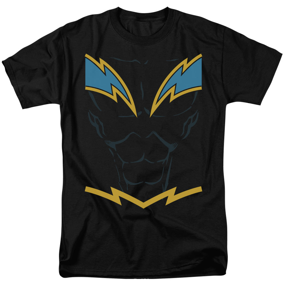 DC Comics - Justice League - Black Lightning - Adult Unisex T-Shirt - Black