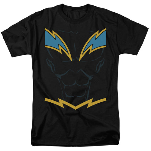 DC Comics - Justice League - Black Lightning - Adult Unisex T-Shirt - Black