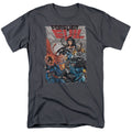 DC Comics - Justice League - Crime Syndicate - Adult Unisex T-Shirt - Gray