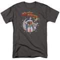 DC Comics - Justice League - At Your Service - Adult Unisex T-Shirt - Gray