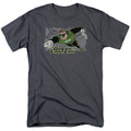 DC Comics - Justice League - Space Cop - Adult Unisex T-Shirt - Gray