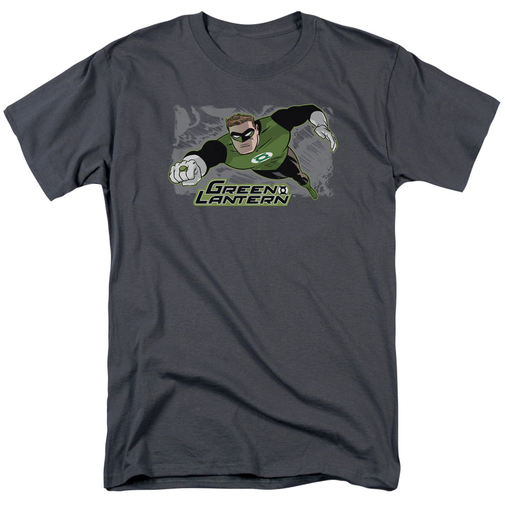 DC Comics - Justice League - Space Cop - Adult Unisex T-Shirt - Gray
