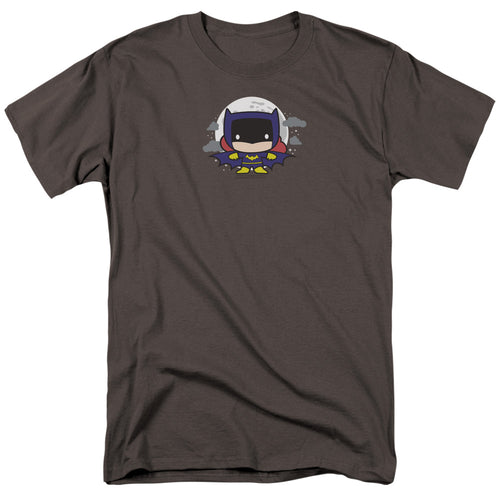 DC Comics - Justice League - Batgirl Chibi - Adult Unisex T-Shirt - Gray