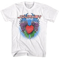 Journey - Winged Heart - Officially Licensed Adult Short Sleeve T-Shirt