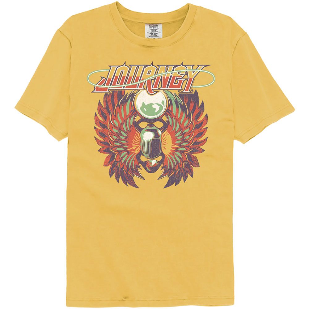 Journey Segmented Colors Officially Licensed Adult Short Sleeve Comfort Color T-Shirt