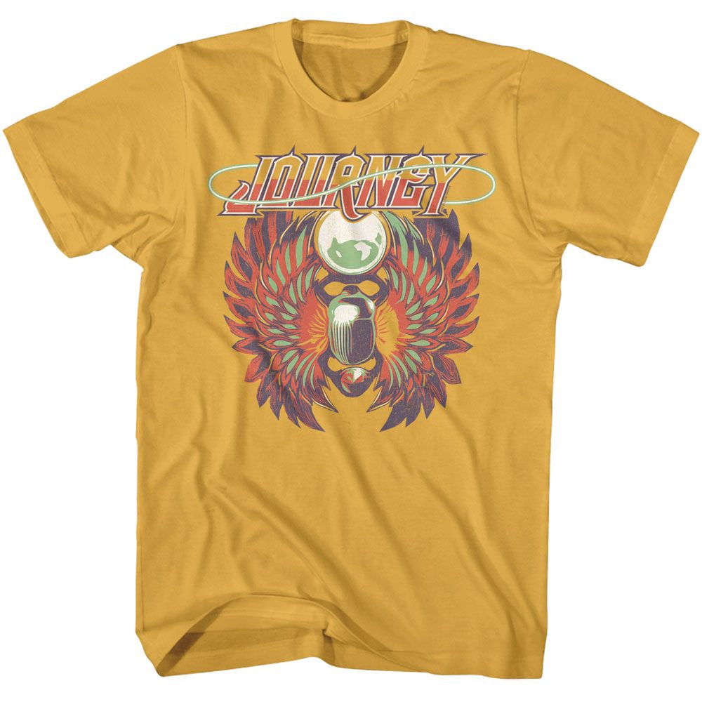 Journey - Segmented Colors - Officially Licensed Adult Short Sleeve T-Shirt