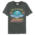 Journey - Tour Of The World - American Classics - Solid Gray Adult Short Sleeve Comfort Color T-Shirt