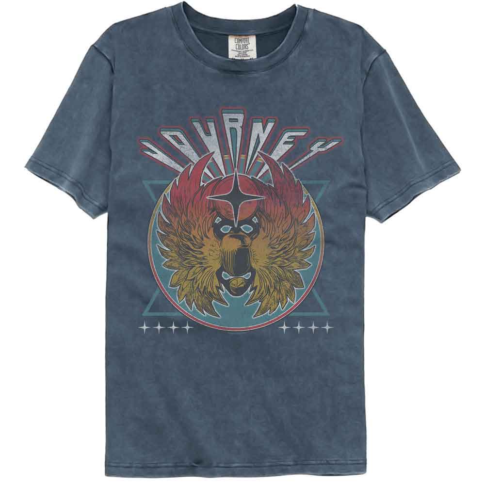 Journey - Stars - American Classics - Solid Blue Adult Short Sleeve Comfort Color T-Shirt