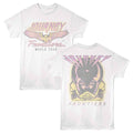 Journey - Frontiers World Tour  - American Classics - White 2-Sided Print Adult Short Sleeve T-Shirt