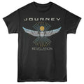 Journey - Revelation - Officially Licensed - Gray Solid Front Print Adult Short Sleeve T-Shirt