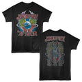 Journey - 79 Tour Locals - Officially Licensed - Black Solid 2-Sided Print Adult Short Sleeve T-Shirt