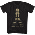 John Wick - Stained Glass Window - American Classics - Solid Black Adult Short Sleeve T-Shirt