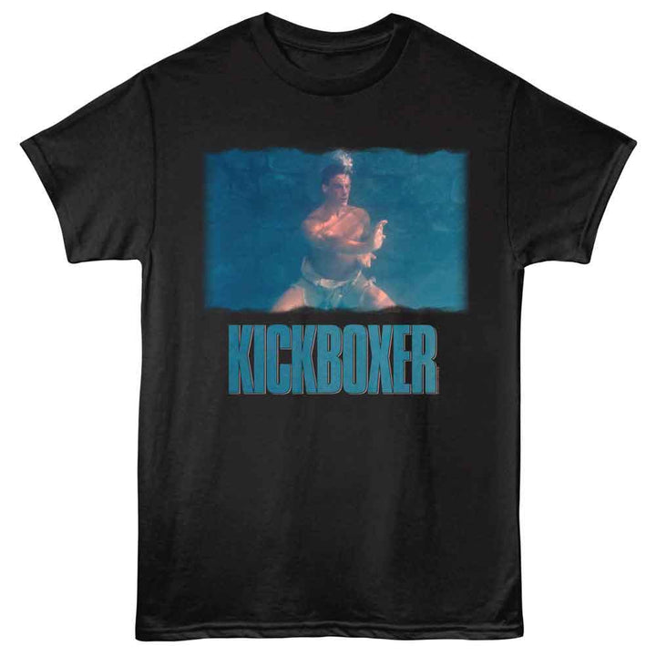 Kickboxer - Underwater - Black - Front Print Solid Adult Unisex Short Sleeve T-Shirt