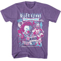 Killer Klowns From Outer Space - Crazy Bunch - American Classics - Heather Purple Adult Short Sleeve T-Shirt