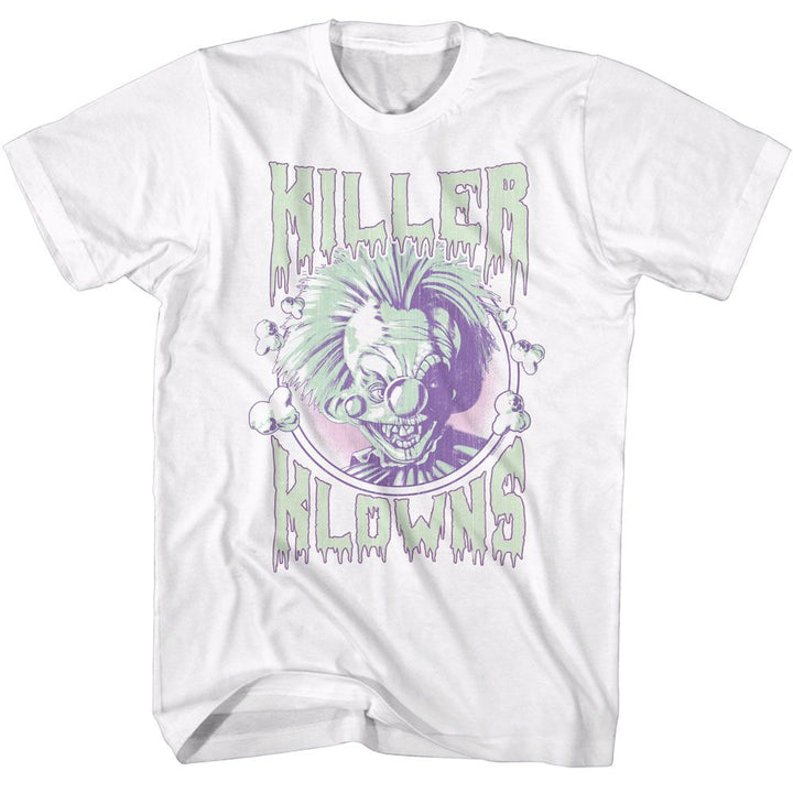 Killer Klowns From Outer Space - Pastel Popcorn - American Classics - Solid White Adult Short Sleeve T-Shirt