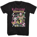 Killer Klowns From Outer Space - Comic Boxes - American Classics - Solid Black Adult Short Sleeve T-Shirt