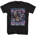 Killer Klowns From Outer Space - Collage - American Classics - Solid Black Adult Short Sleeve T-Shirt