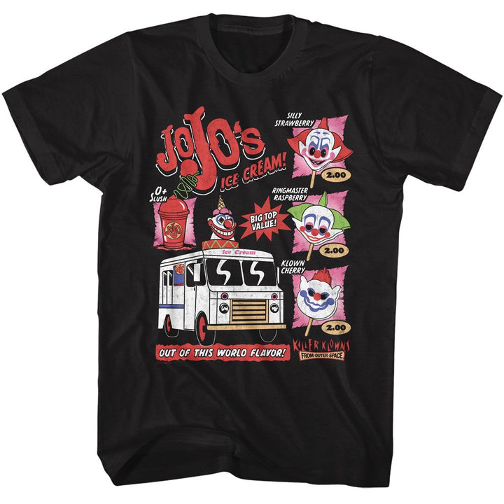 Killer Klowns - Jojo Ice Cream - American Classics Adult Short Sleeve T-Shirt