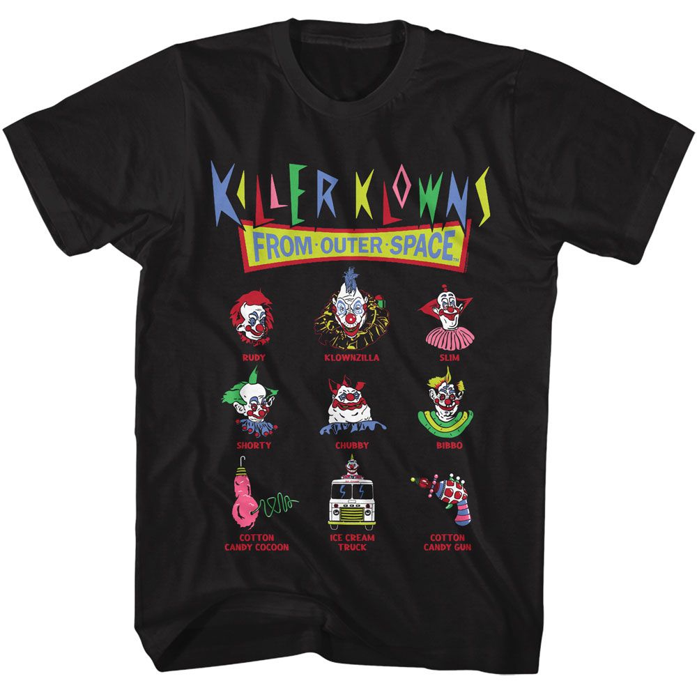 Killer Klowns - And Stuff - American Classics Adult Short Sleeve T-Shirt