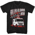 Killer Klowns From Outer Space - Ice Cream Truck - American Classics - Solid Black Adult Short Sleeve T-Shirt