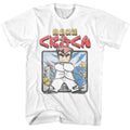 River City Ransom - Hot Blooded Kunio Kun - American Classics - Solid White Adult Short Sleeve T-Shirt