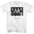 Kings Of Leon - Blurry Band - Officially Licensed American Classics - Front Print Solid Adult Short Sleeve T-Shirt