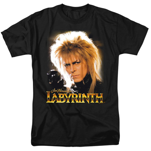 Labyrinth - Jareth - Adult Unisex Short Sleeve T-Shirt - Black