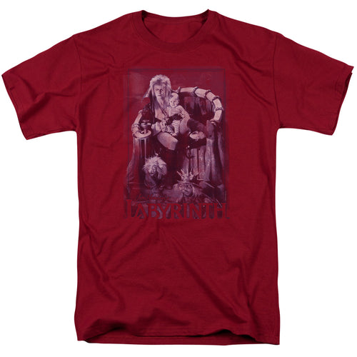 Labyrinth - Goblin Baby - Adult Unisex Short Sleeve T-Shirt - Red