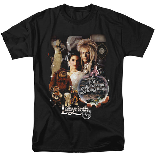 Labyrinth - 25 Years Of Magic - Adult Unisex Short Sleeve T-Shirt - Black