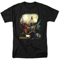 Labyrinth - Sarah & Ludo - Adult Unisex Short Sleeve T-Shirt - Black