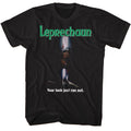 Leprechaun - Poster Ish - American Classics - Solid Black Adult Short Sleeve T-Shirt