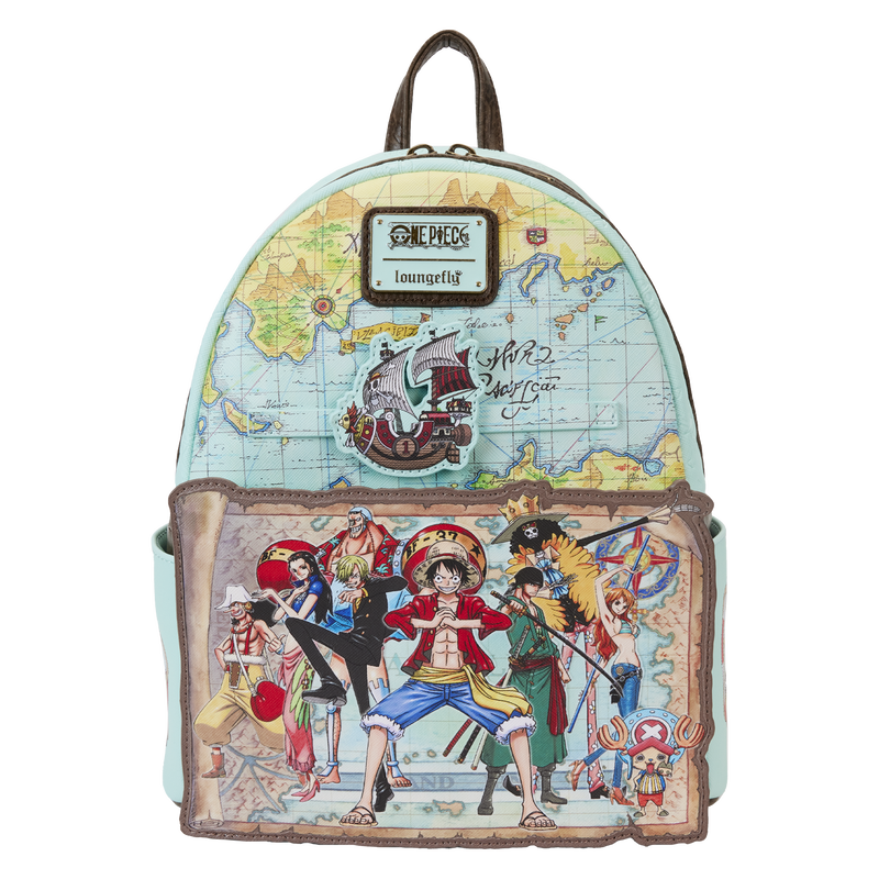 Loungefly One Piece 25th Anniversary Straw Hat Pirates Mini Backpack