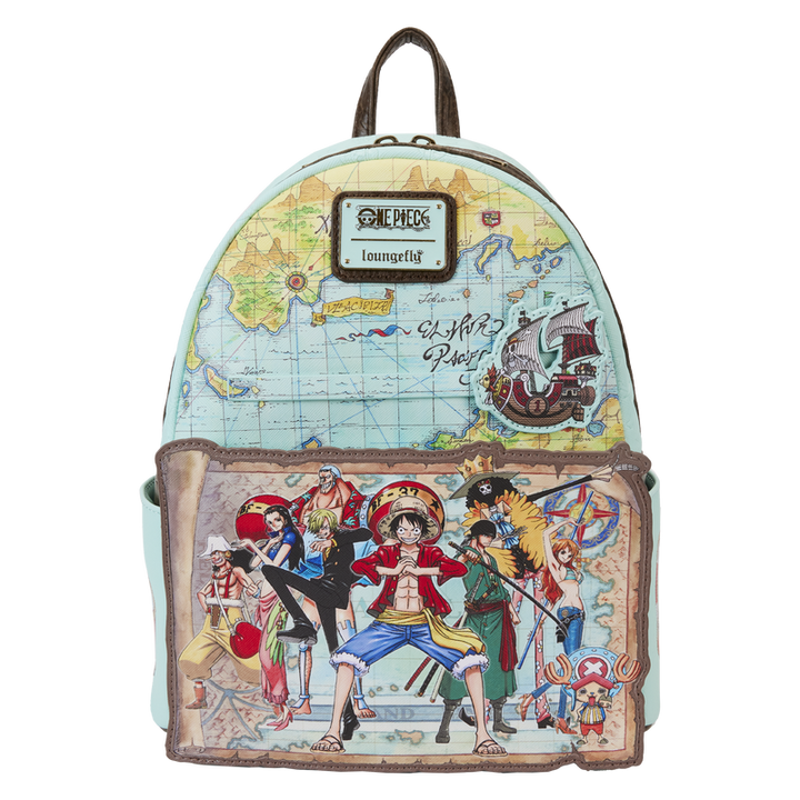 Loungefly One Piece 25th Anniversary Straw Hat Pirates Mini Backpack