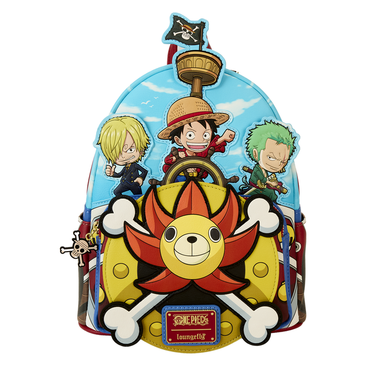 Loungefly One Piece Thousand Sunny Ship Mini Backpack