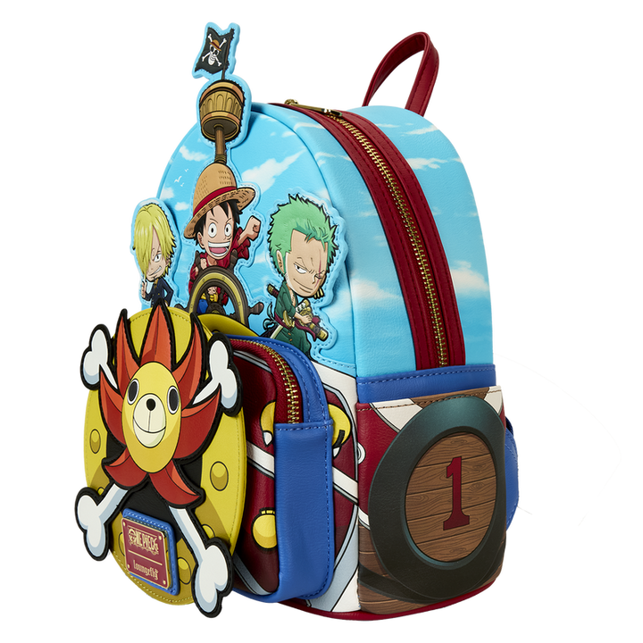 Loungefly One Piece Thousand Sunny Ship Mini Backpack