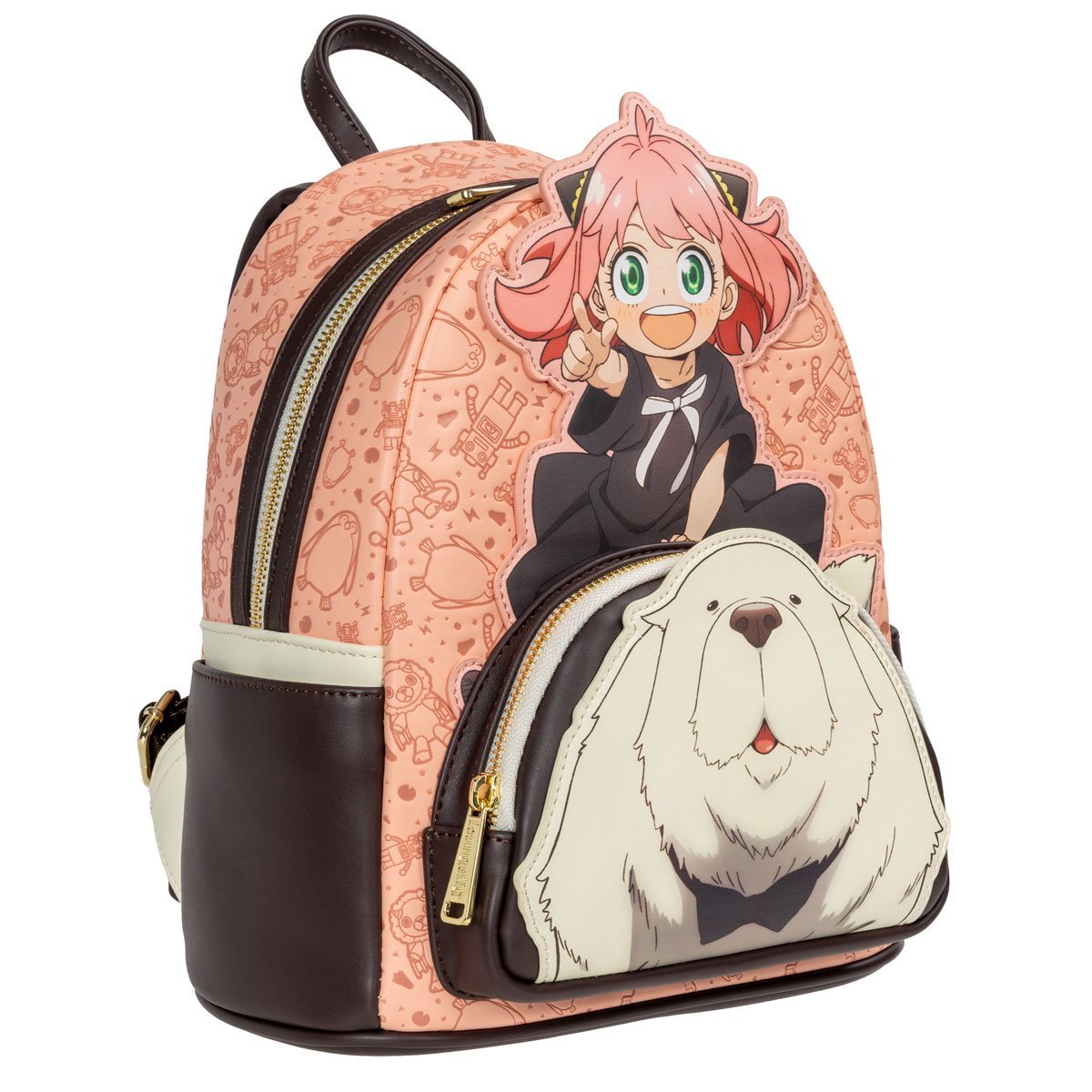 Loungefly Spy X Family Anya and Bond Mini-Backpack Entertainment Earth Exclusive
