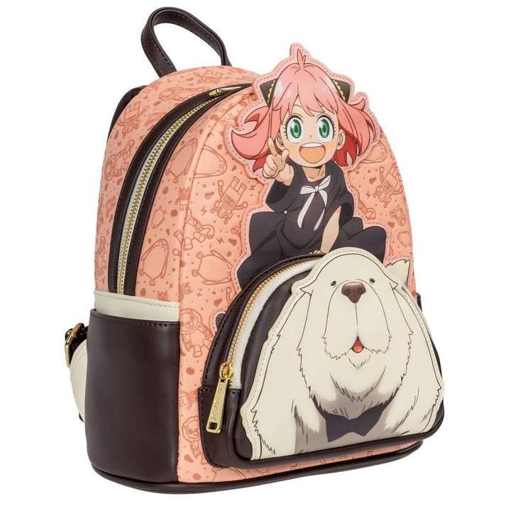 Loungefly Spy X Family Anya and Bond Mini-Backpack Entertainment Earth Exclusive