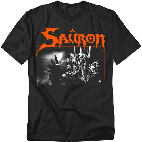 The Lord Of The Rings - Sauron - Adult Unisex Short Sleeve T-Shirt - Black