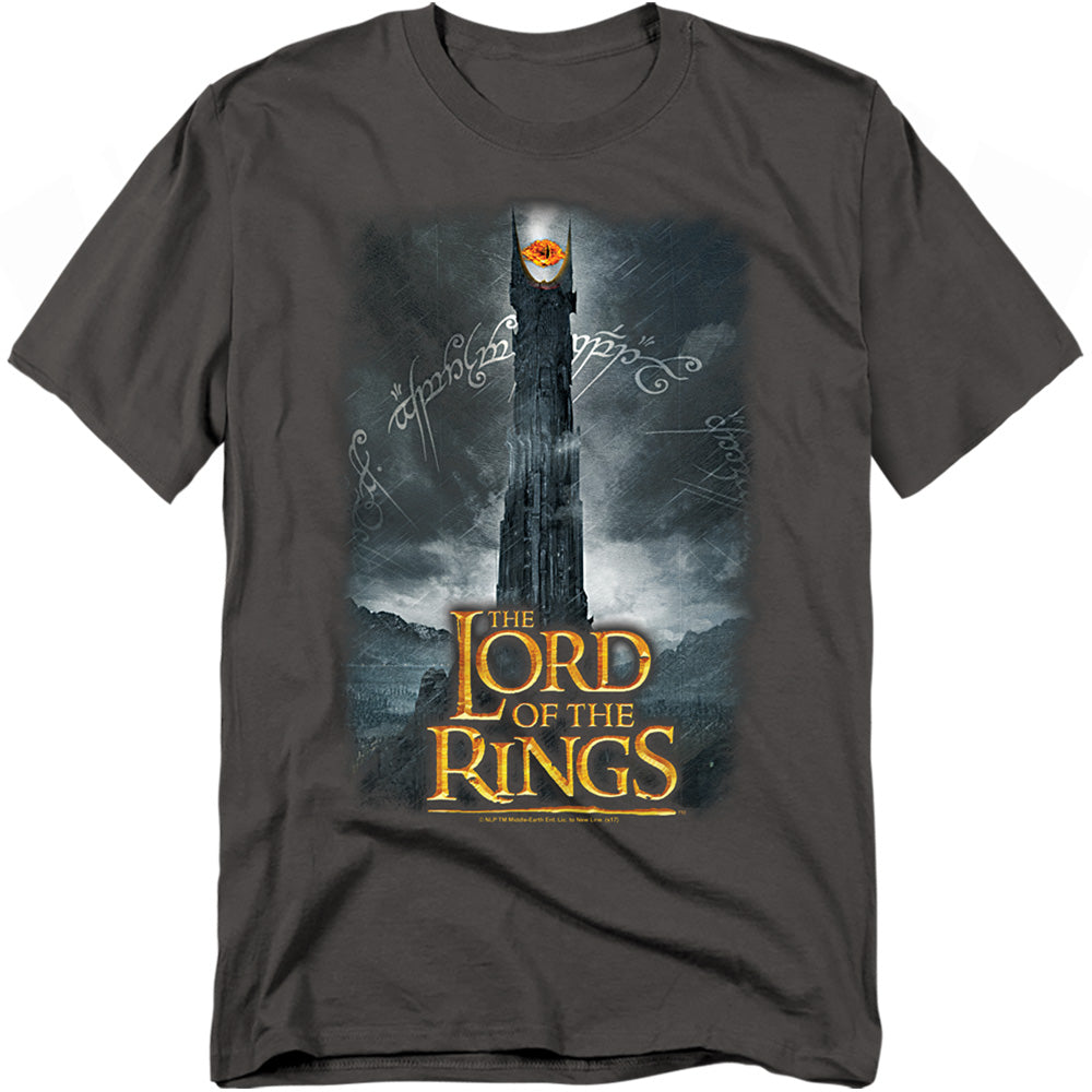 The Lord Of The Rings - Always Watching - Adult Unisex T-Shirt - Gray