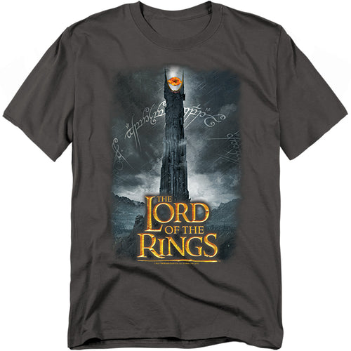 The Lord Of The Rings - Always Watching - Adult Unisex T-Shirt - Gray