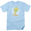 Looney Tunes - Retro Tweety - Adult Unisex Short Sleeve T-Shirt - Blue