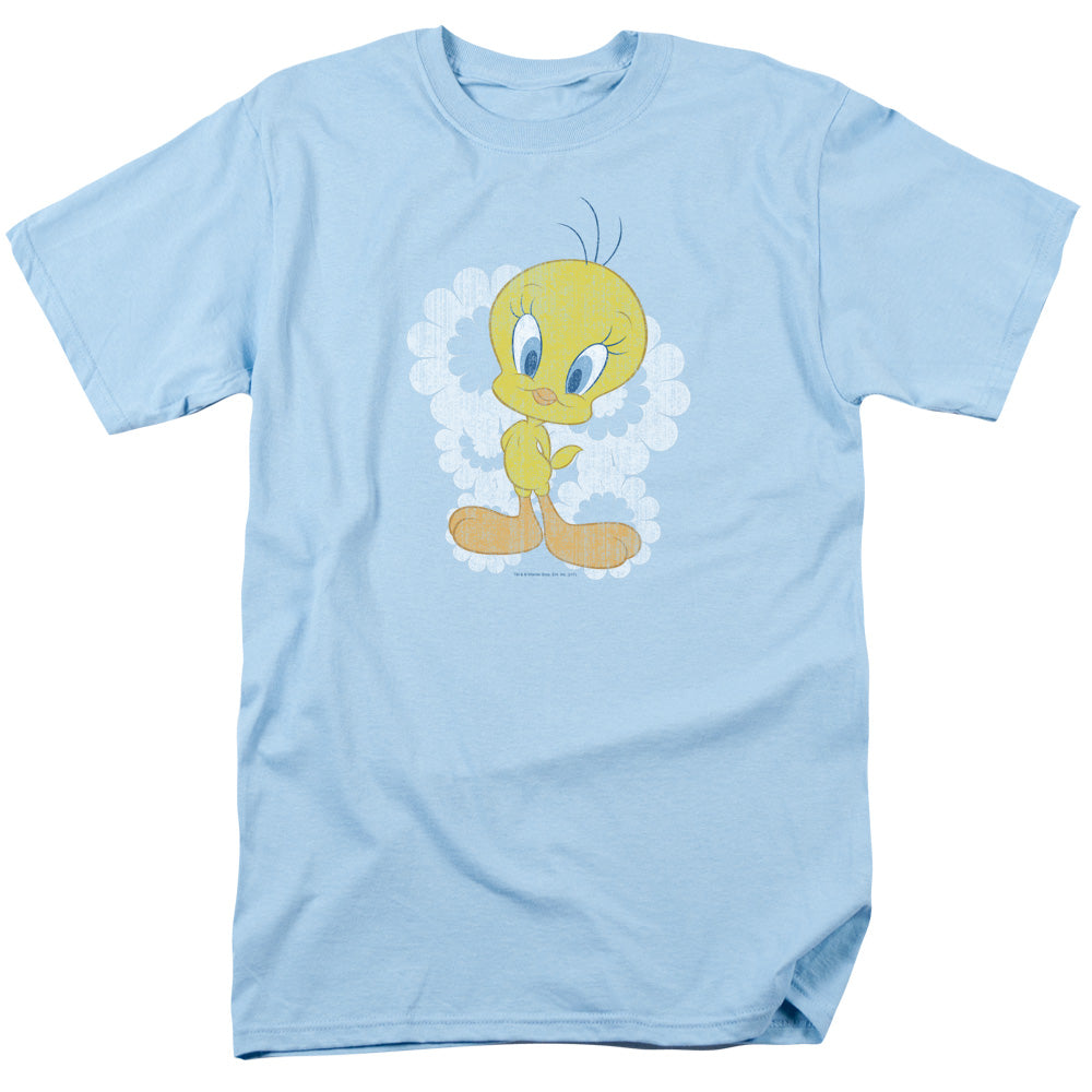 Looney Tunes - Retro Tweety - Adult Unisex Short Sleeve T-Shirt - Blue