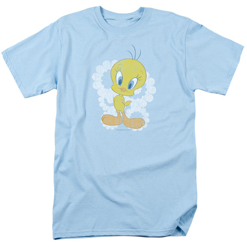 Looney Tunes - Retro Tweety - Adult Unisex Short Sleeve T-Shirt - Blue