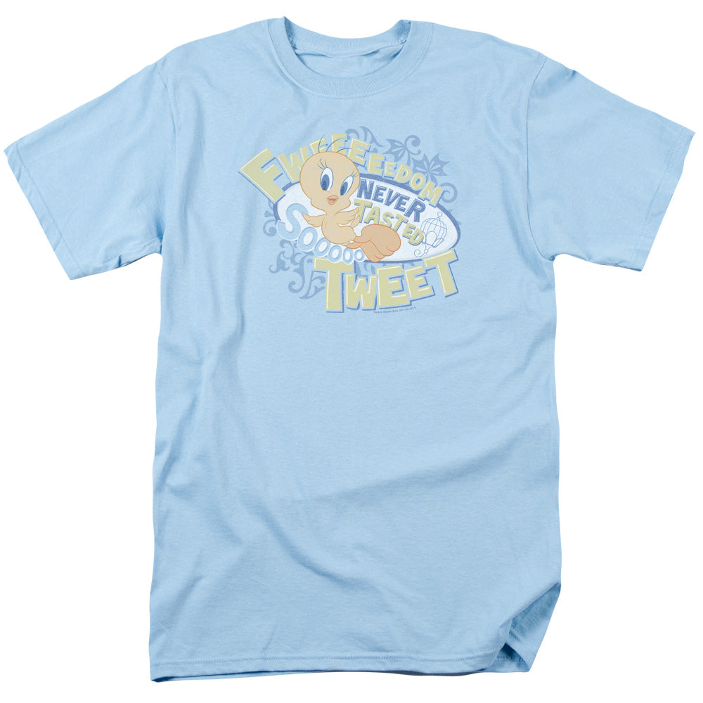 Looney Tunes - Fweedom - Adult Unisex Short Sleeve T-Shirt - Blue