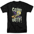 Looney Tunes - Going Batty - Adult Unisex Short Sleeve T-Shirt - Black