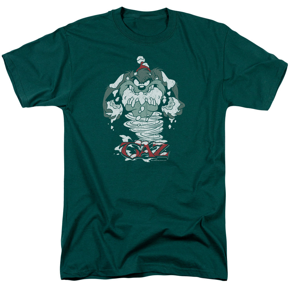Looney Tunes - Abominable Tazman - Adult Unisex Short Sleeve T-Shirt - Green