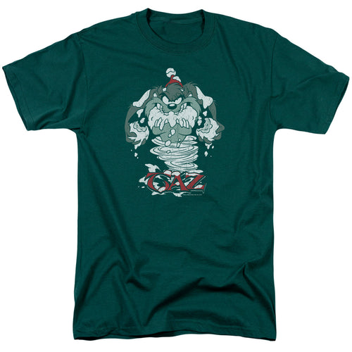 Looney Tunes - Abominable Tazman - Adult Unisex Short Sleeve T-Shirt - Green