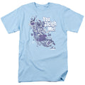 Looney Tunes - You Sleigh Me - Adult Unisex Short Sleeve T-Shirt - Blue